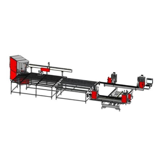 FL-920 DÖRT KÖŞE KAYNAK ve CNC KÖŞE TEMİZLEME HATTI